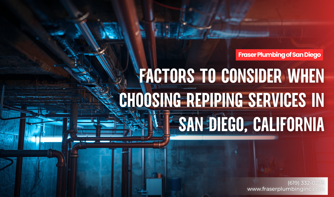 repiping services cost San Diego