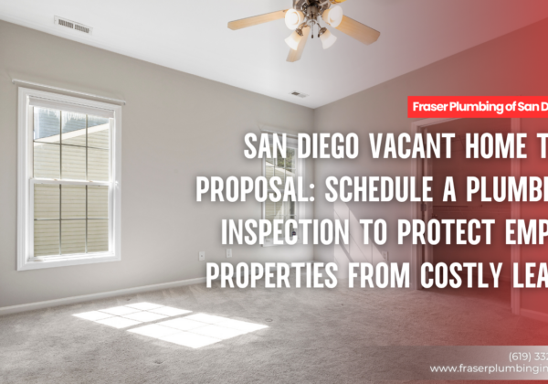 San Diego Plumbing Inspection to Protect Empty Properties