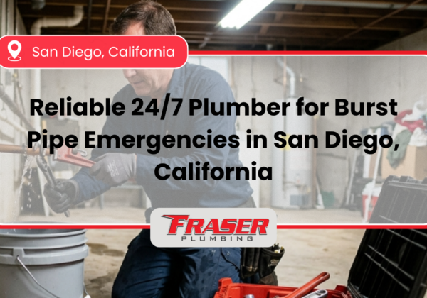 24/7 plumber for burst pipe San Diego