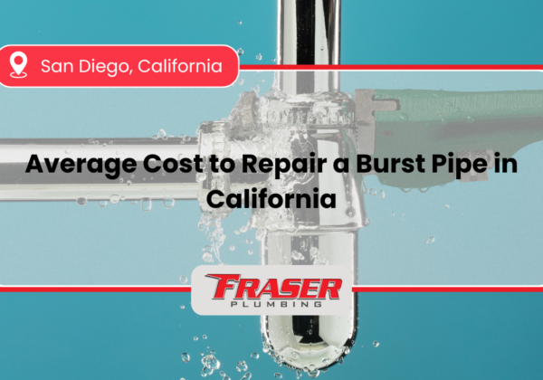 average cost to repair a burst pipe