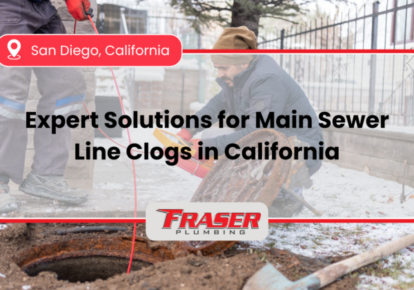 what to do for a main sewer line clog